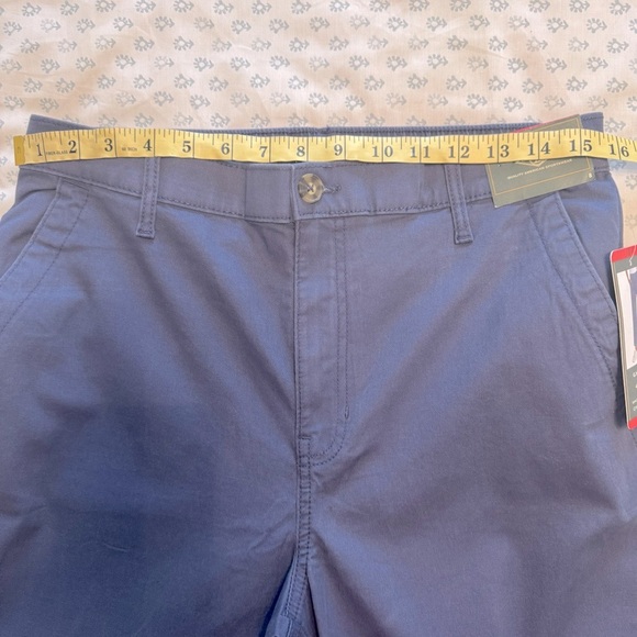 NWT G.H. Bass & Co. Women’s Ankle Chino Blue Size 8 Pants - Picture 5 of 8